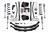 6 Inch Lift Kit | Long Arm | Dodge Ram 2500 (09-13)/Ram 3500 (09-12) 4WD | Diesel | Block Kit / 3-1/2 Inch Axle / FOX 2.0 Performance Series