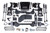 BDS Suspension 5 Inch Lift Kit | Chevy Silverado or GMC Sierra 2500HD/3500HD (20-26) 4WD | Block Kit w/ Factory Overload / FOX 2.0 Performance Series 