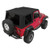 RT Offroad Black OEM Replacement Soft Top for 1997-06 TJ Wrangler w/ Full Steel Doors 