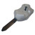 RT Offroad Gray Rock Key Blank for 1994-2007 Select Jeep & Dodge Models w/ Transponder 