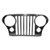 Stainless Steel Grille Overlay for 1972-1986 Jeep CJs