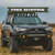 4Runner Hybrid Front Bumper, 30" Light Bar Cutout, Full-Height Bull Bar w/ Tube Gussets