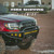 Tacoma Hybrid Front Bumper, 30" Light Bar Cutout, Full-Height Bull Bar w/ Tube Gussets, Standard Width