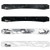 3rd Gen Tacoma Wind Deflector Decal Black Topographical 2016-Present Toyota Tacoma Prinsu