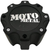 MTO METAL REAR DUALLY CAP MATTE BLACK