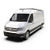 Front Runner Volkswagen Crafter (L5H2/ LWB Maxi/Standard Roof) (2017-Current) Slimpro Van Rack Kit KVVC003T 