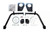 Dual Shock Mount Kit | Fits BDS Long Arm Only | Dodge Ram 2500 (03-13) and 3500 (03-12) 4WD