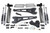 BDS Suspension 4 Inch Lift Kit w/ Radius Arm | Ford F250/F350 Super Duty (17-19) 4WD | Gas | 5 Inch Block w/ 2 and 3 Leaf Main / NX2 Nitro Series 