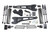 BDS Suspension 4 Inch Lift Kit w/ Radius Arm | Ford F250/F350 Super Duty (11-16) 4WD | Diesel | 5 Inch Block Kit / FOX 2.0 Performance Series 