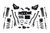 BDS Suspension 5.5 Inch Lift Kit w/ 4-Link | Ram 2500 (14-18) 4WD | Gas | NX2 Nitro Series 