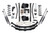 BDS Suspension 4 Inch Lift Kit | Long Arm | Dodge Ram 2500 Power Wagon (2008) 4WD | Gas | Leaf Springs / 3-1/2 Inch Axle / NX2 Nitro Series 