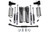 BDS Suspension 2.5 Inch Lift Kit | Ford F250/F350 Super Duty (11-16) 4WD | Diesel | 5 Inch Block Kit / NX2 Nitro Series 