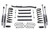 BDS Suspension 3 Inch Lift Kit | Dodge Ram 2500 (03-13) & 3500 (03-12) 4WD | Gas | 4 Inch Axle / NX2 Nitro Series 