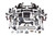 6.5 Inch Lift Kit | FOX 2.5 Coilover Conversion | Chevy Silverado or GMC Sierra 2500HD/3500HD (20-26) | Diesel | Block Kit w/o Factory Overload / FOX 2.5 Performance Elite