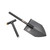 GP Factor CS-2.1 Camp Shovel - Two Piece - Black 