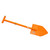GP Factor CS-2.1 Camp Shovel - Two Piece - Orange 