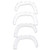 EGR 10+ Dodge Ram HD Bolt-On Look Color Match Fender Flares - Set - Bright White