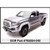  EGR 16+ Toyota Tacoma w/Mudflap Bolt-On Look Color Match Fender Flares - Set - Super White 