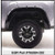  EGR 16+ Toyota Tacoma w/Mudflap Bolt-On Look Color Match Fender Flares - Set - Black 