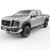  EGR 16+ Nissan Titan XD Bolt-On Look Fender Flares - Set 