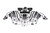 BDS Suspension 4 Inch Lift Kit w/ 4-Link | Ram 3500 (19-23) 4WD | Gas | w/o Factory Rear Overload Leaf / FOX 2.5 Performance Elite 