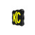 KC HiLiTES KC Hilites FLEX ERA 1 - Light Cover - Black / Yellow KC Logo K135328 