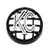 KC HiLiTES KC Hilites 4 in Rally 400 - Stone Guard - ABS Plastic - Black / White KC Logo K137219 