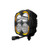 KC HiLiTES KC Hilites FLEX ERA 4 - 2-Light System - Pillar Mount - 80W Combo Beam - for 18-21 Jeep JL / JT K1397141 