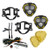KC HiLiTES KC Hilites FLEX ERA 3 Dual Mode SAE Fog Lights 2-Light Master Kit Tacoma/4Runner/Tundra K1397154 