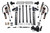 BDS Suspension 4 Inch Lift Kit w/ 4-Link | Ford F350 Super Duty DRW (20-22) 4WD | Gas | FOX 2.5 Performance Elite 