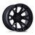 Fuel 1PC D402 22X10 6X5.5 M-BLK G-BLK -18MM 