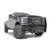 Fab Fours Black Steel Front Bumper w/Full Grill Guard Sensor Compatible Gloss Black F66FS23-S5960-1 