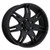  Ultra 238B Gauntlet 17X9 6X5.50  Black +25 106.1 