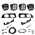 Baja Designs Squadron SAE/Pro Fog Pocket Kit 23-On Ford F-250/350 Super Duty SAE Fog Clear Upfitter Wiring 