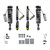  Old Man Emu BP-51 Kit FR 3 in/0-330 lb, RR 0 in/0 lb 3205K 
