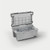 DECKED Sixer 16 - D-co Case - includes one D-Co tray - Cool Gray with black latches 