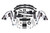 6 Inch Lift Kit w/ Radius Arm | Ram 3500 (13-18) 4WD | Diesel | 4.5 Inch Leaf Springs / 8 Bolt / FOX 2.5 Performance Elite
