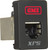 GME RJ45 Pass-Through Adaptor - Type 1 (Red) 