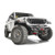 Fab Fours Ghost Stubby Bumper w/No Guard Plate Steel Carbon Black Powdercoat JL24-B5151-1 