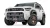  WARN SEMI HIDDEN WINCH MOUNT FOR 2025+ TOYOTA 4RUNNER 111932 