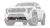 WARN SEMI HIDDEN WINCH MOUNT FOR 2024+ TOYOTA TACOMA 112346