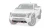 WARN SEMI HIDDEN WINCH MOUNT FOR 2024+ TOYOTA TACOMA 112346
