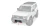 WARN SEMI HIDDEN WINCH MOUNT FOR 2024+ TOYOTA LAND CRUISER LC250 112458