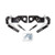 Zone Offroad 23-26 Ford F250/F350/F450 SD 4WD Ride Height Sensor Relocation Bracket Kit