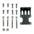 RIGID Industries Chase L Bracket Hardware Kit; Single; For Chase Pod Light; 