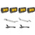 Baja Designs 2025 Toyota 4Runner S2 Sport Fog Pocket Light Kit - Amber