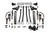 4 Inch Lift Kit w/ 4-Link | Ford F450 Super Duty (23-26) 4WD | FOX 2.5 Performance Elite