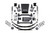 4.5 Inch Lift Kit | Chevy Silverado or GMC Sierra 1500 (07-13) 4WD | Leaf Springs / FOX 2.0 Performance Series