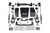 4.5 Inch Lift Kit | Chevy Silverado or GMC Sierra 1500 (14-18) 4WD | 3 Inch Block Kit / NX2 Nitro Series / Cast Steel