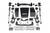 4.5 Inch Lift Kit | Chevy Silverado or GMC Sierra 1500 (14-18) 4WD | 3 Inch Block Kit / FOX 2.0 Performance Series / Aluminum / Stamped Steel